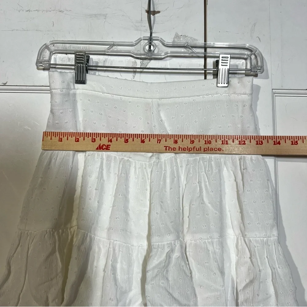 GAP Girls Tiered Skirt White Size 10 NWT Spring Summer Easter